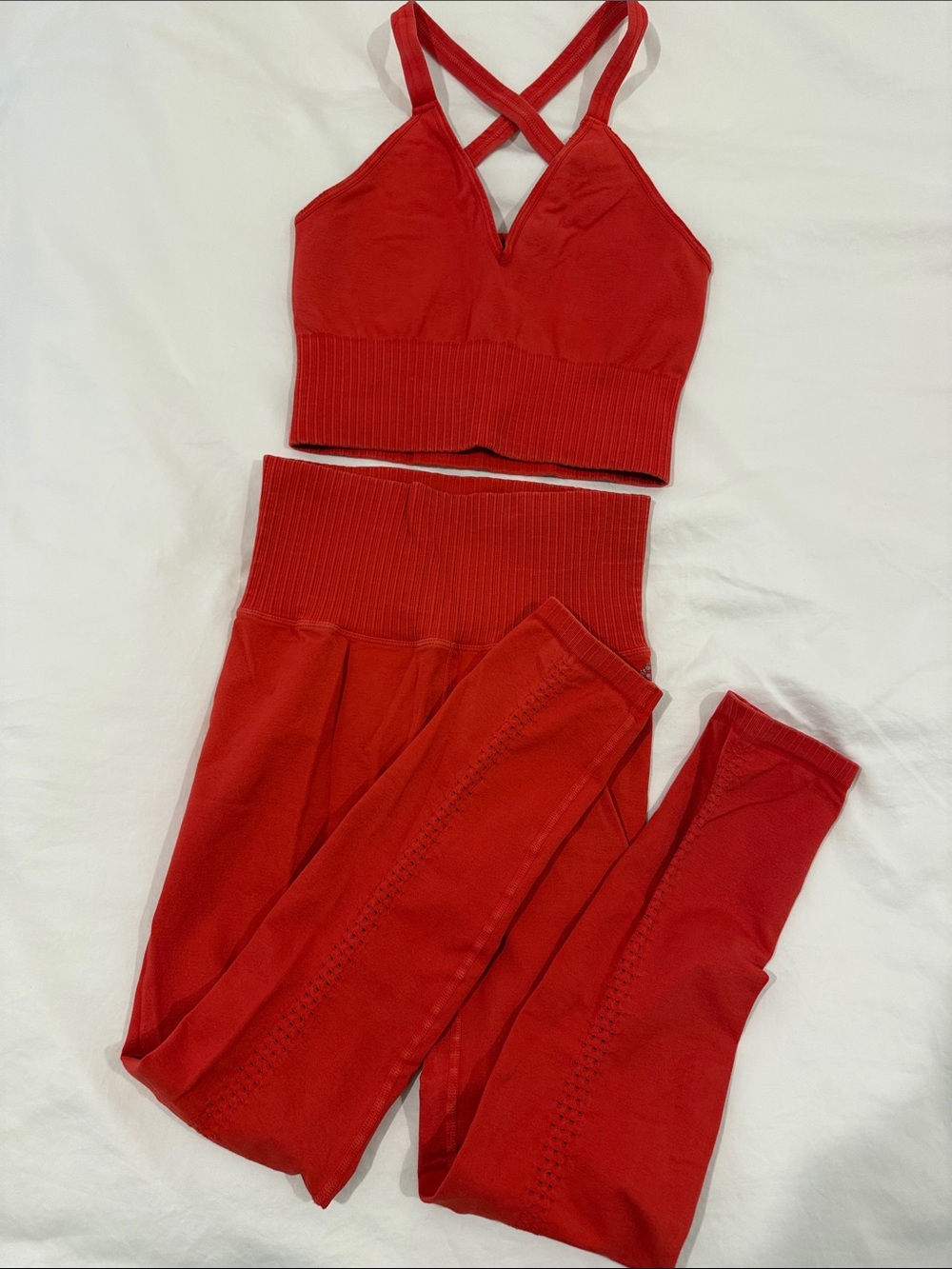 Free people movement happiness runs b neck tank & good karma leggings